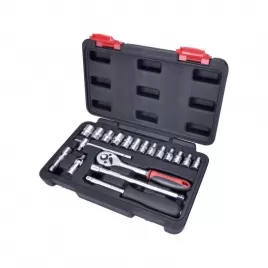 Hlavice nástrčné sada 1/4" 19 ks EXTOL PREMIUM 8818309