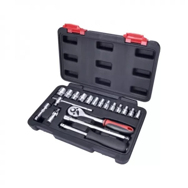 Hlavice nástrčné sada 1/4" 19 ks EXTOL PREMIUM 8818309