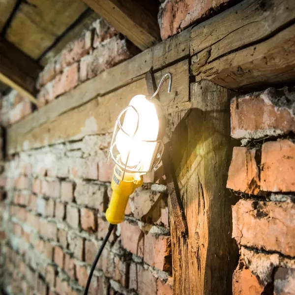 Světlo závěsné se svorkou pro žárovku E27 EXTOL PREMIUM 43290