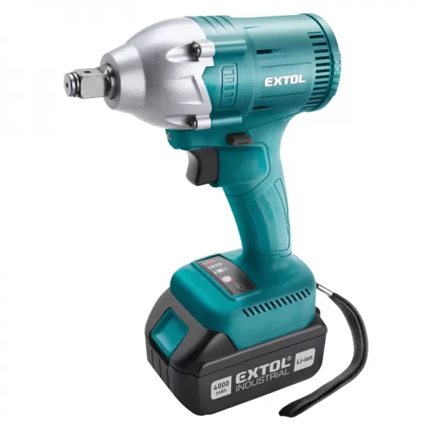 Aku rázový utahovák 18V 2x4,0Ah EXTOL INDUSTRIAL 8791255