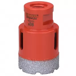 Vykružovací diamantová korunka 38mm pro úhlové brusky EXTOL PREMIUM 8801869