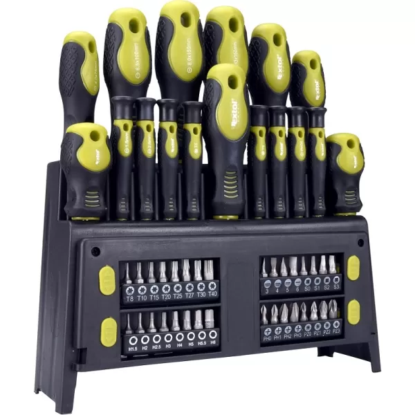 Šroubováky s hroty CrV sada 49ks EXTOL CRAFT 53146