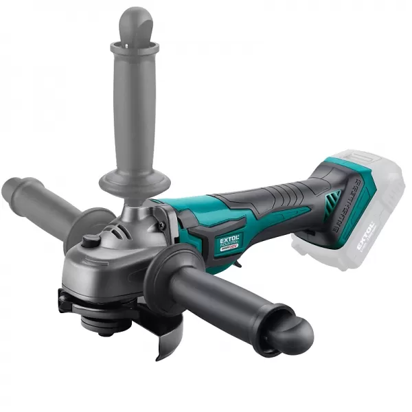 Aku úhlová bruska 125mm 20V bez aku Extol Industrial 8791841