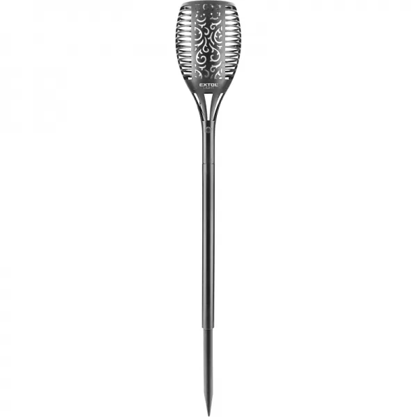 Solární LED pochodeň s plamenem 79cm 35lm EXTOL LIGHT 43132