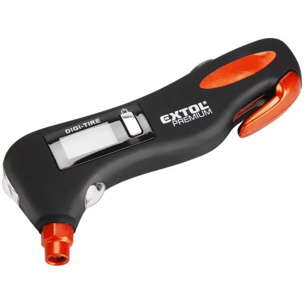 Pneuměřič digitální EMERGENCY 5 v 1 EXTOL PREMIUM 8863050