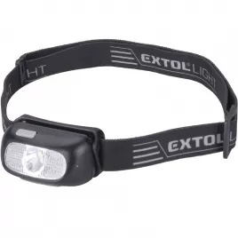 Čelovka 130lm 5W CREE XPE LED EXTOL LIGHT 43181
