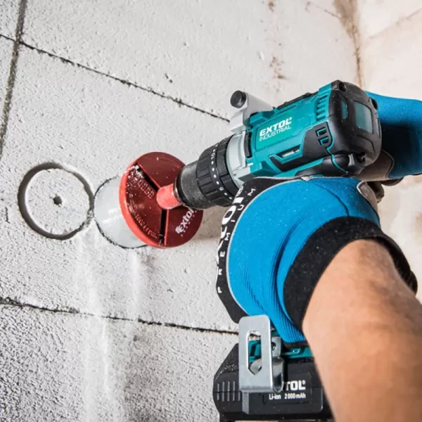 Vrtáky vykružovací s karbidovým ostřím sada 3ks 33-53-73mm EXTOL PREMIUM 19600