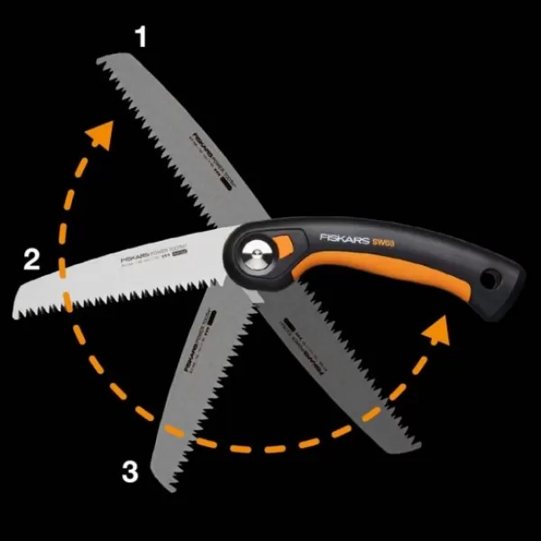 Set štípací sekera X32 + skládací pila Fiskars 1075435