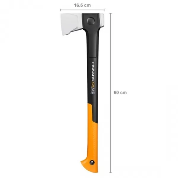 Set štípací sekera X24 + sapina Fiskars 1075460
