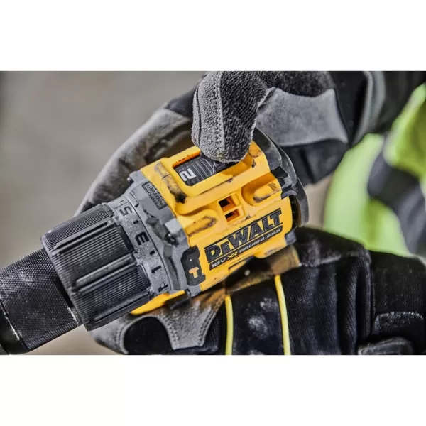 Aku příklepová vrtačka 18V 2x5,0Ah DeWALT DCD805P2T+85dílná sada vrtáků a bitů DT70763
