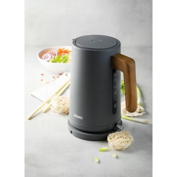 Rychlovarná konvice nerez WOOD YOU DOMO DO9268WK