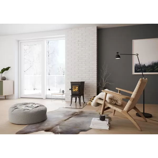 Krbová kamna modročerný smalt JOTUL F 602 ECO BBE