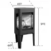 Krbová kamna bílý smalt JOTUL F 163 WHE