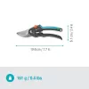 Zahradní nůžky PremiumCut Flex, dvoubřité na čerstvé dřevo Gardena 12242-20