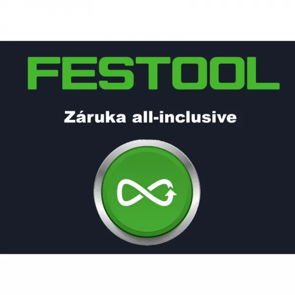 Záruka all-inclusive - pro registrované Festool