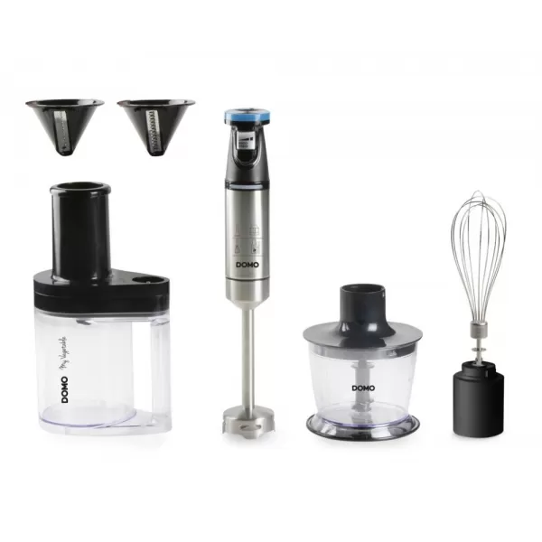Tyčový mixér se sekáčkem a spiralizérem 4v1 DOMO DO9254M