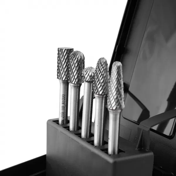 Sada kolíkových fréz do kovu, stopka 6 mm, 5 dílů plastový obal RICHMANN PC8901