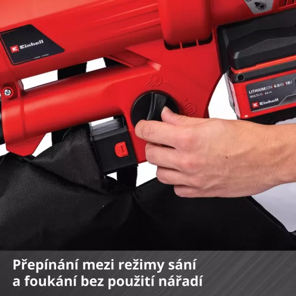 Aku vysavač listí 36V/bez aku GE-CL 36 Li E-Solo Einhell 3433600