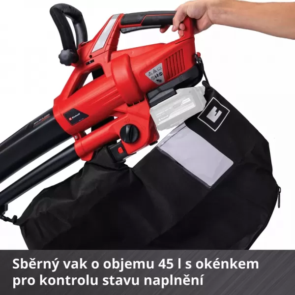 Aku vysavač listí 36V/bez aku GE-CL 36 Li E-Solo Einhell 3433600