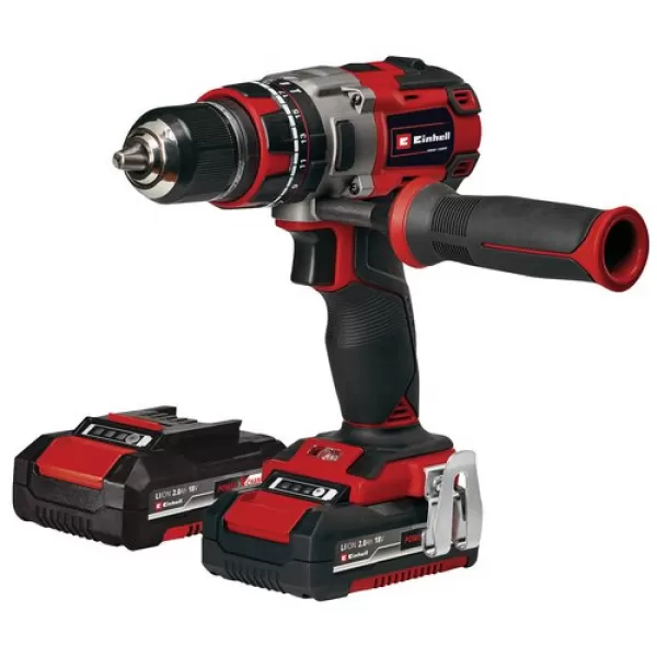 Aku příklepová vrtačka 18V/2x2,0Ah TE-CD 18 Li-i BL Einhell 4513861