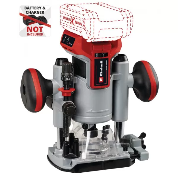 Aku horní frézka 18V/bez aku TP-RO 18 Li BL - Solo Einehll 4350411