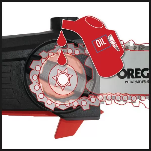 Nástavec pro řetězovou pilu GE-LC 18 Li T + GE-HH 18/45 Li T-Solo Einhell 3410835