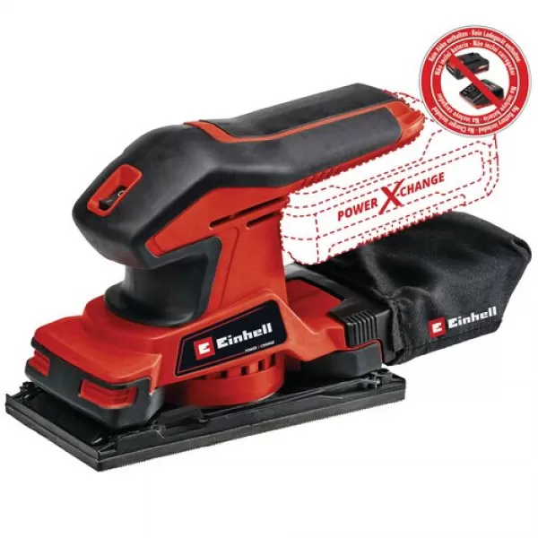 Aku vibrační bruska 18V/bez aku TC-OS 18/187 Li Solo Einhell 4460725