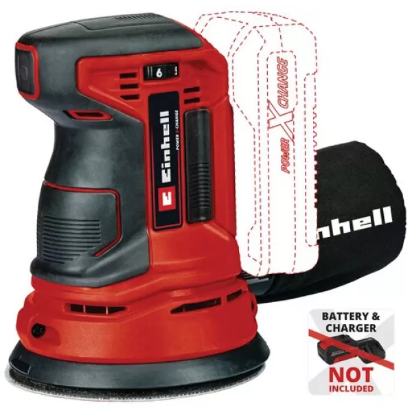 Aku excentrická bruska 18V/bez aku TE-RS 18 Li-Solo Einhell 4462010