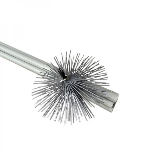 Souprava (vymetací tyče 7m + ocelový kartáč) k čištění komínů 200 mm Flamingo EKO-000025