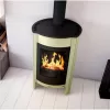 Krbová kamna MASTERFLAMME Medie I, olivová Flamingo HSF41-009
