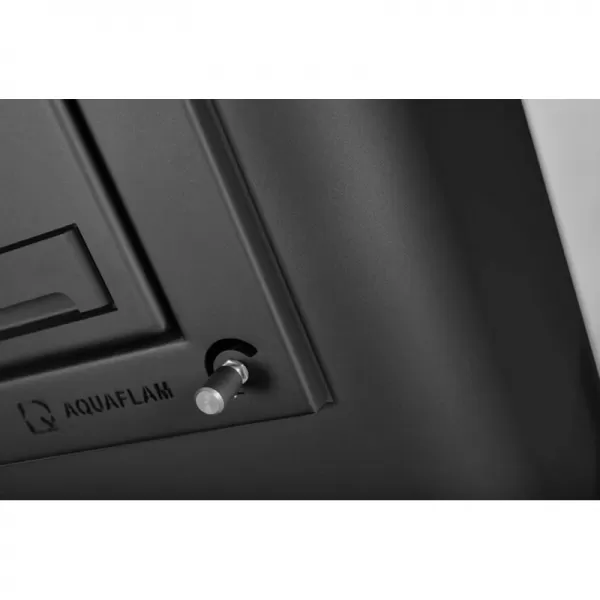 Krbová kamna AQUAFLAM 25 s výměníkem - černá, základní regulace Flamingo HSF29-004