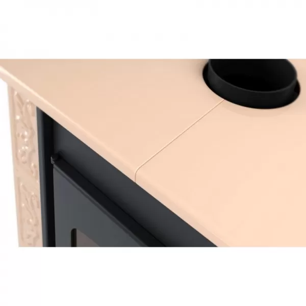 Kachlová kamna FLAMINGO BALI, kachle krémová Flamingo HSF44-004