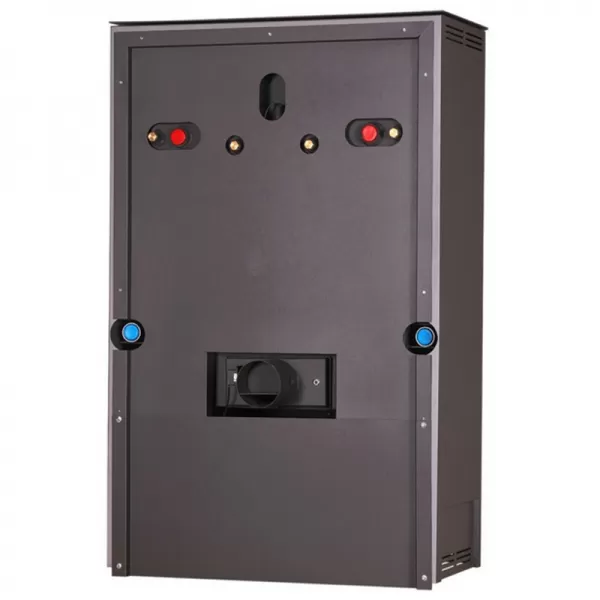 Krbová kamna AQUAFLAM 17 s výměníkem - šedá, manuální regulace Flamingo HSF29-017