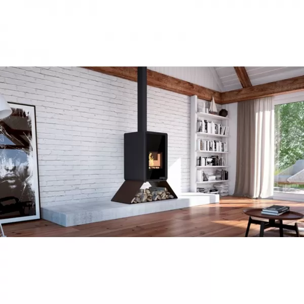 Krbová kamna FLAMINGO DELUXE SENAI, hnědá - sametová Flamingo HSF42-034