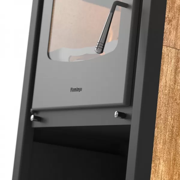 Krbová kamna FLAMINGO MELAND dlažba Ořech Flamingo HSF02-057