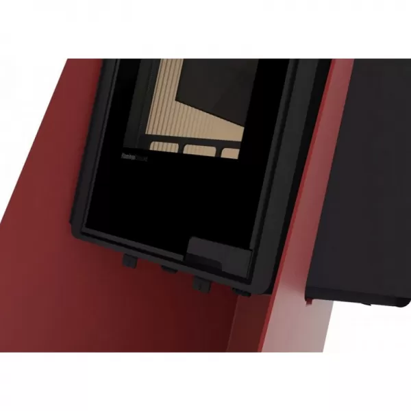 Krbová kamna FLAMINGO DELUXE ISLAND, červená Flamingo HSF42-002