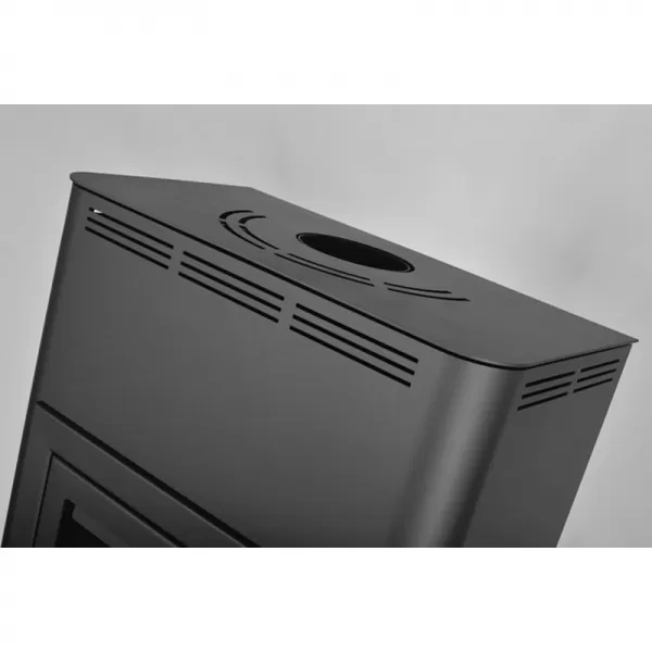 Krbová kamna AQUAFLAM 17 s výměníkem - černá, základní regulace Flamingo HSF29-003