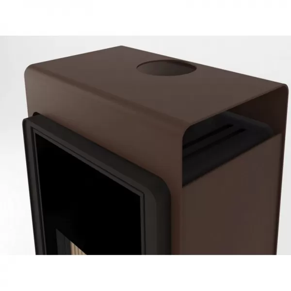 Krbová kamna FLAMINGO DELUXE SINGA, hnědá - sametová Flamingo HSF42-040