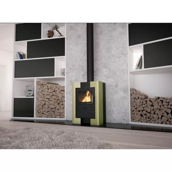 Krbová kamna FLAMINGO ESPO II olivová Flamingo HSF02-063