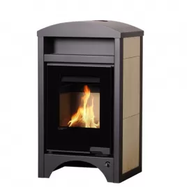 Krbová kamna AQUAFLAM VARIO BARMA 11/7kW dlažba Javor Flamingo HSF34-007