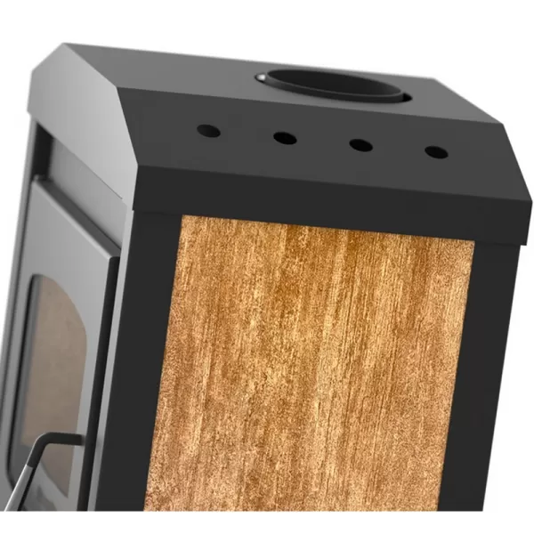 Krbová kamna FLAMINGO VEGA dlažba Ořech Flamingo HSF02-053