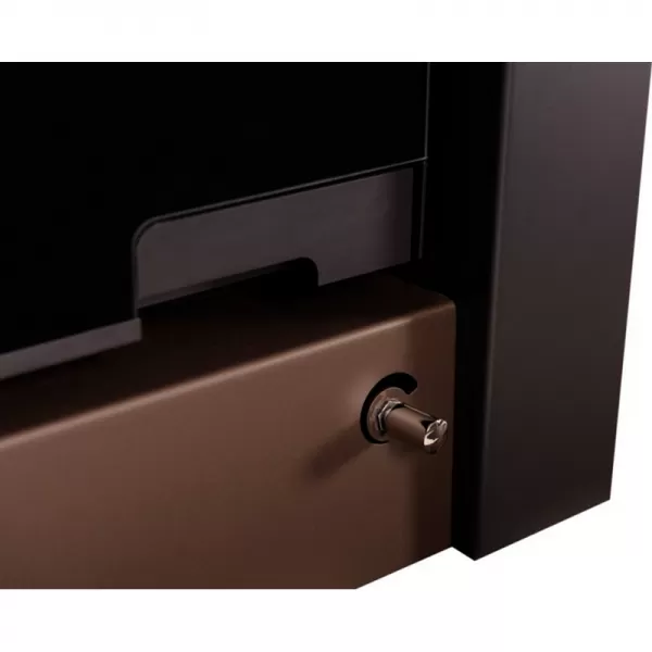 Krbová kamna AQUAFLAM VARIO LEND 11/7kW hnědá - sametová, elektronická regulace Flamingo HSF34-074