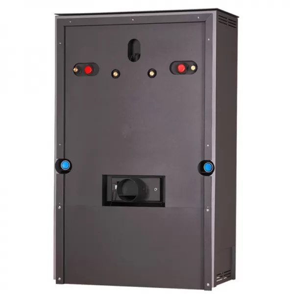 Krbová kamna AQUAFLAM 12 s výměníkem - černá, základní regulace Flamingo HSF29-002