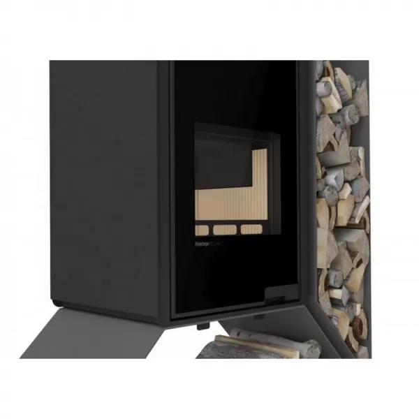 Krbová kamna FLAMINGO DELUXE KAMPA pravá, šedá Flamingo HSF42-018