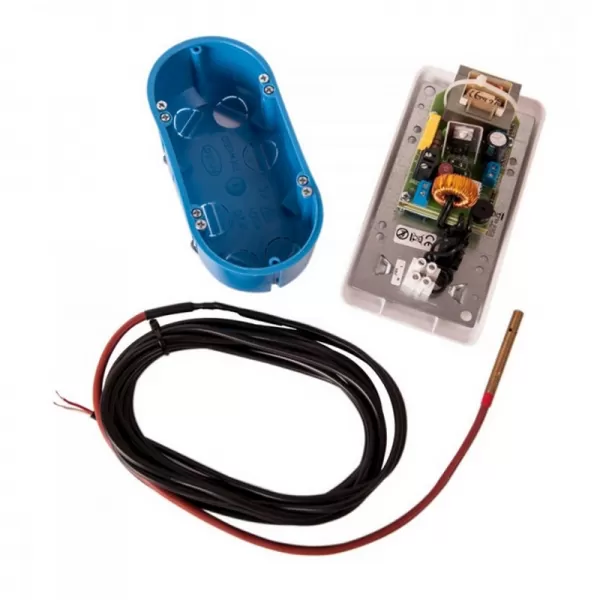 Regulátor otáček ventilátoru RT-03C ARO bílý s teplotním čidlem HSF18-151