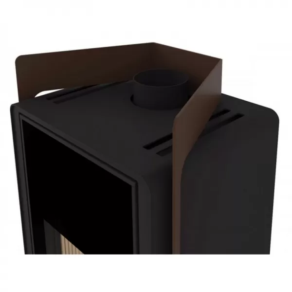 Krbová kamna FLAMINGO DELUXE PULAU, hnědá - sametová Flamingo HSF42-028