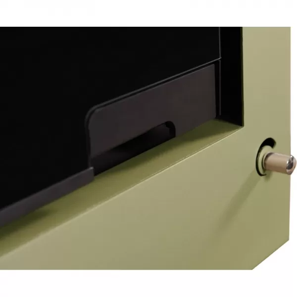 Krbová kamna AQUAFLAM VARIO SAPORO 11/7kW olivová, elektronická regulace Flamingo HSF34-087