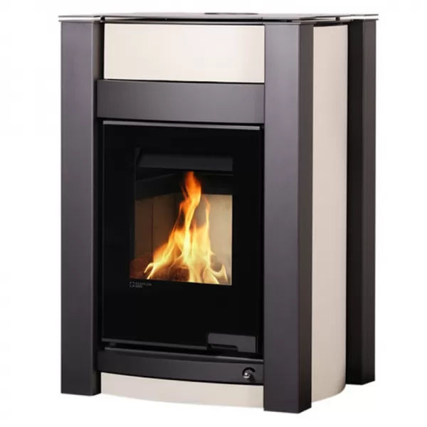Krbová kamna AQUAFLAM VARIO KALMAR 11/7kW krémová Flamingo HSF34-022