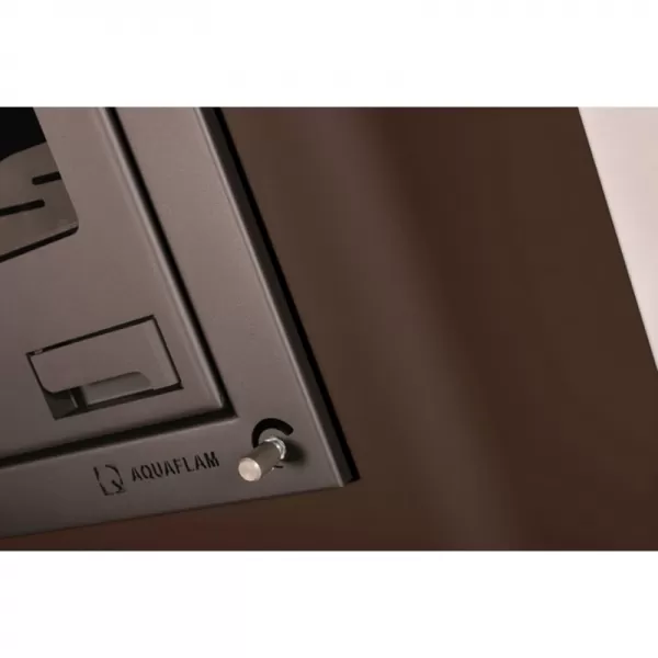 Krbová kamna AQUAFLAM 7 s výměníkem - hnědá - sametová, základní regulace Flamingo HSF29-048