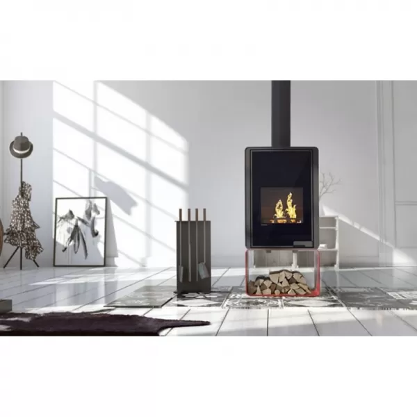 Krbová kamna FLAMINGO DELUXE PENTAI, červená Flamingo HSF42-021